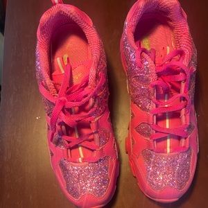 Barbie pink sketchers.